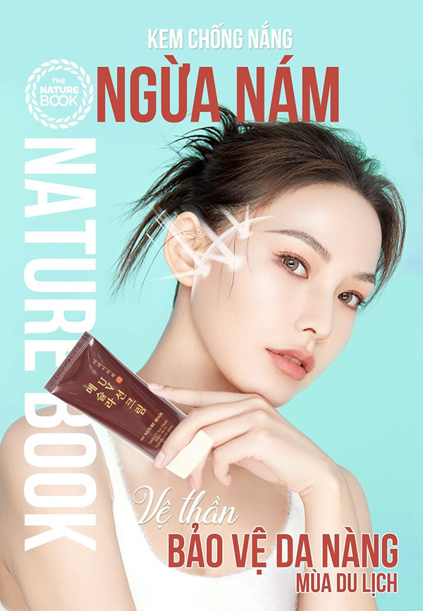 Kem chống nắng ngừa nám Nature Book Hàn Quốc - Bảo vệ làn da mùa du lịch